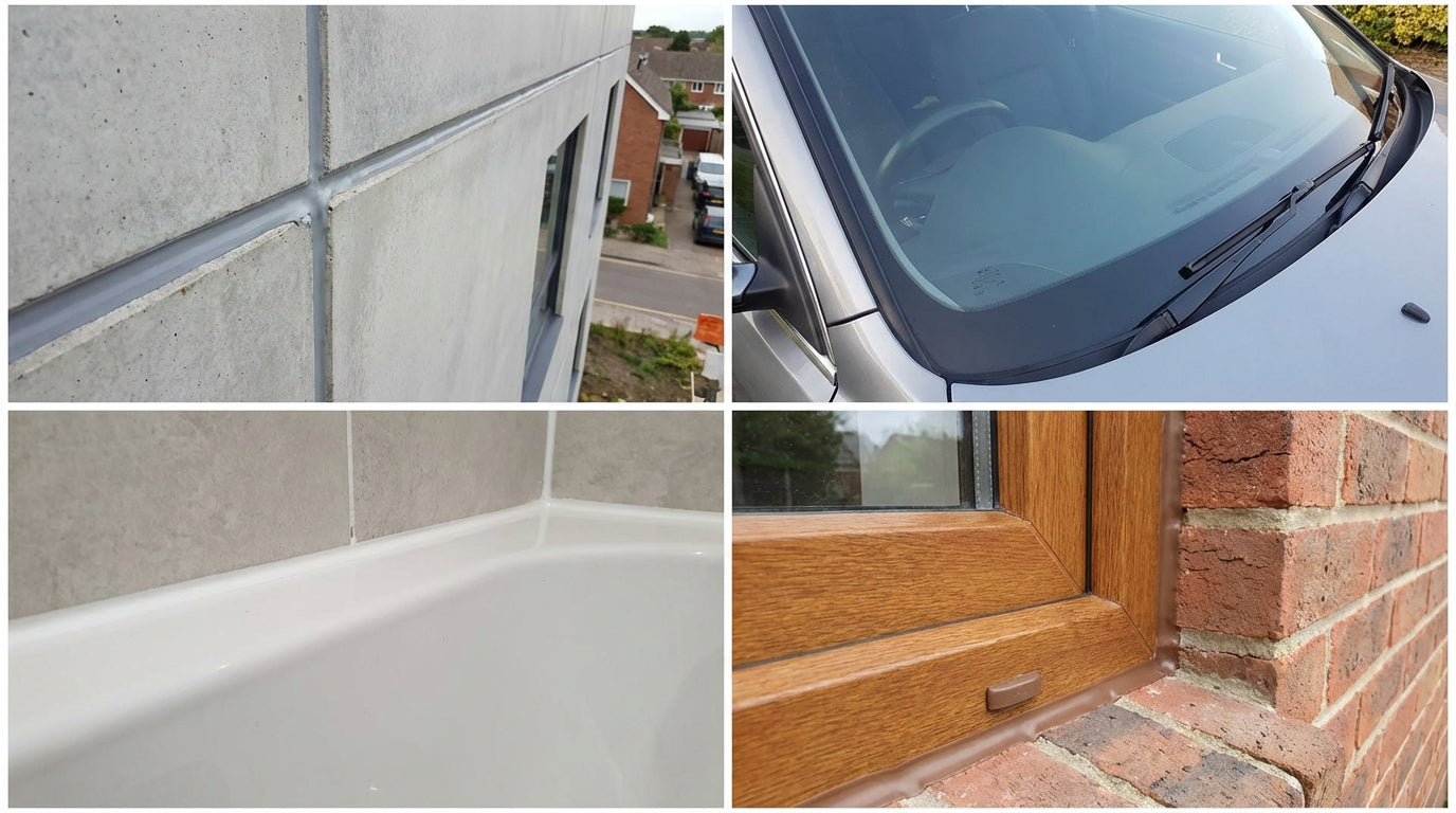 DACHBESCHICHTUNG Silikon-Dichtstoff