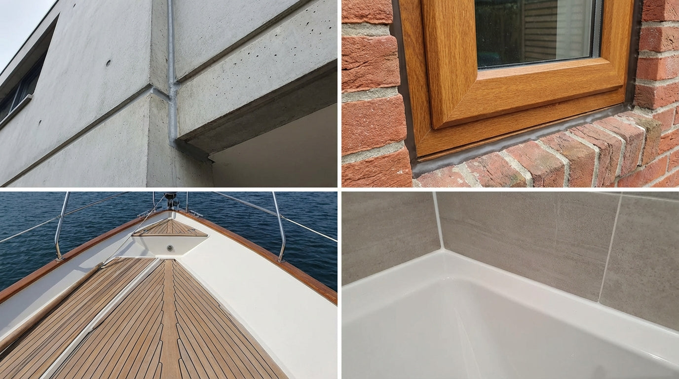 DACHBESCHICHTUNG Silikon-Dichtstoff