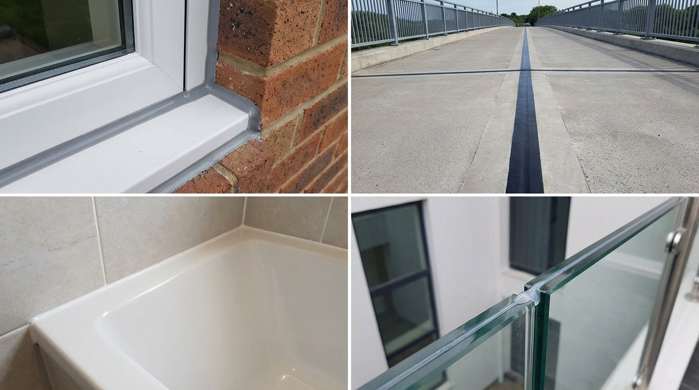 DACHBESCHICHTUNG Silikon-Dichtstoff