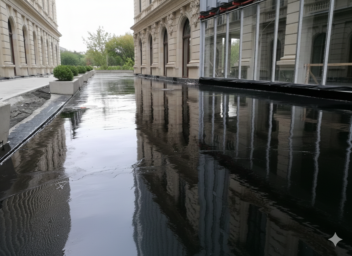 PB-COAT 2K Abdichtung von Fundamenten, Steildächern und Fußböden