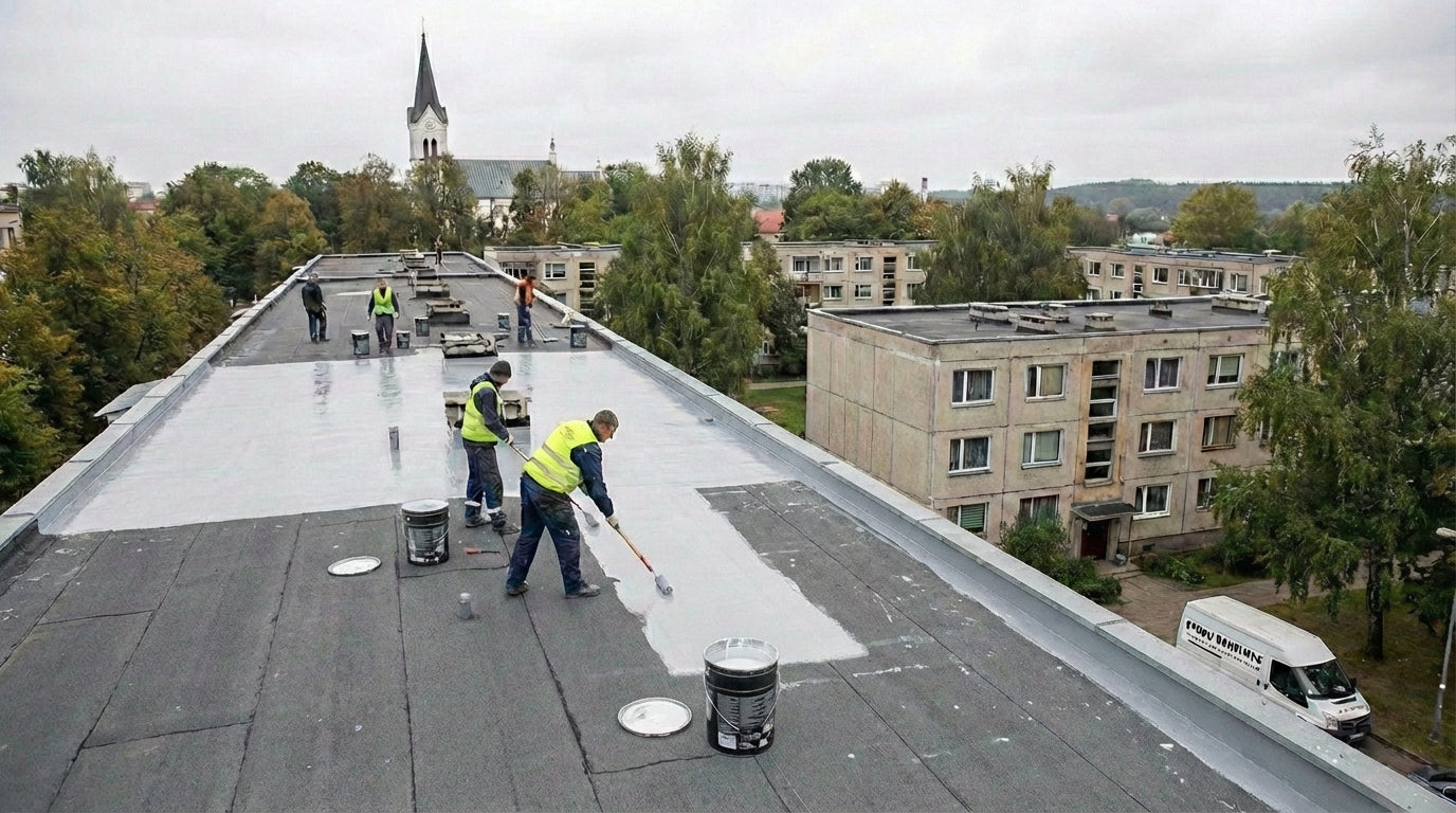 ROOF-COAT Silikon-Dachabdichtung