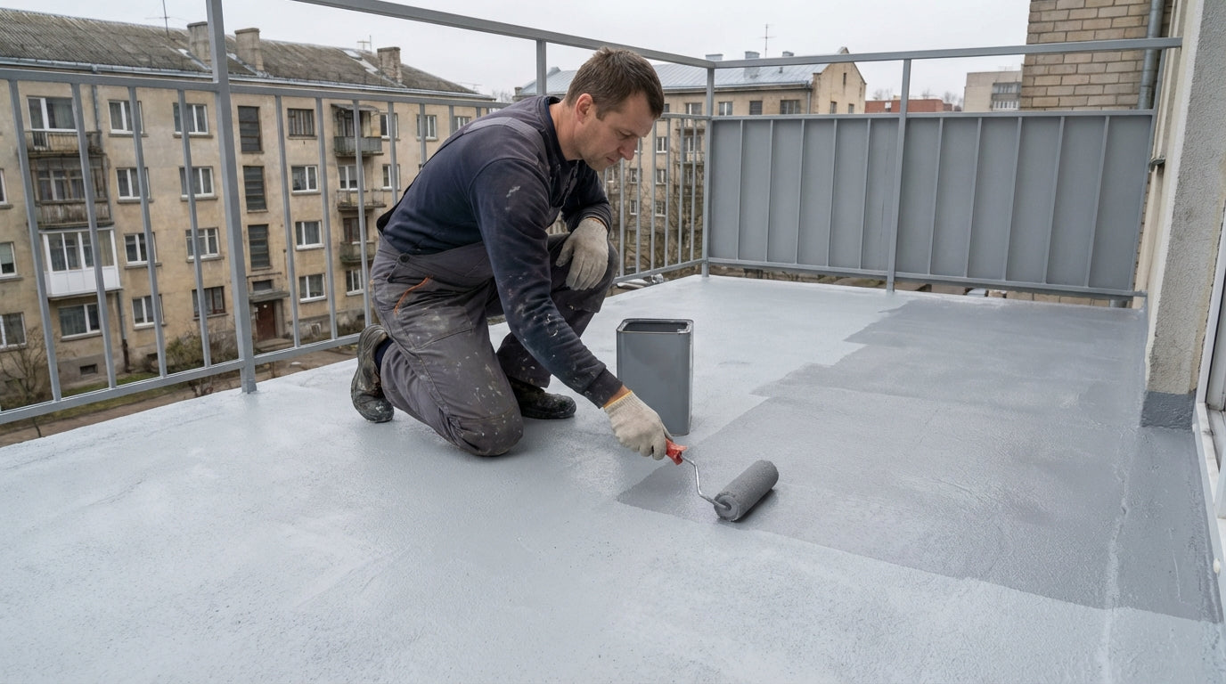 PU-COAT-Deckschicht aus aliphatischer Schutzschicht