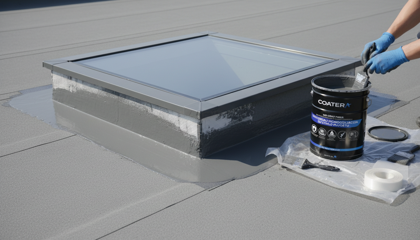 MS-COAT FIBER Universelle Abdichtung mit Glasfaser