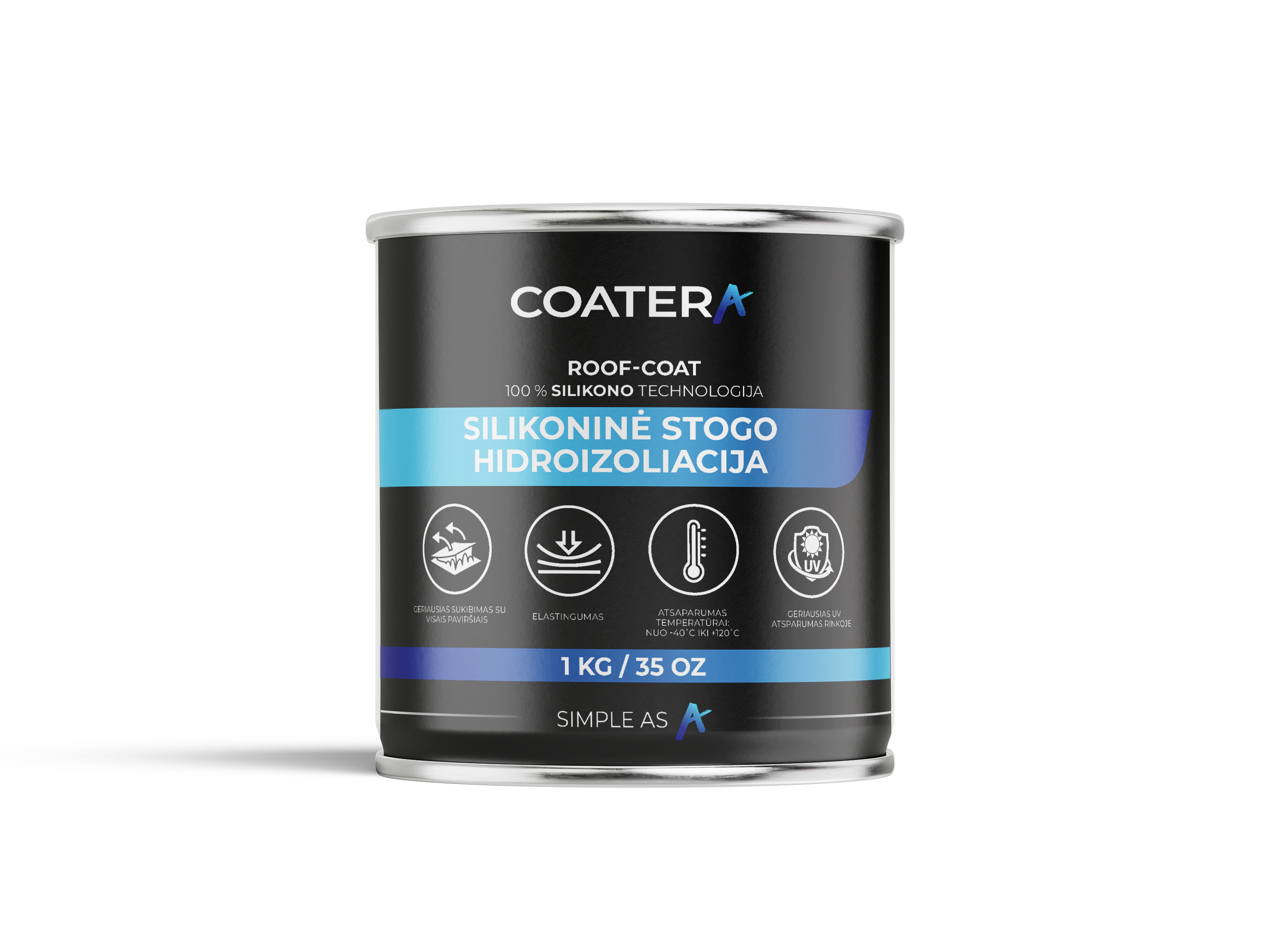 ROOF-COAT Silikon-Dachabdichtung