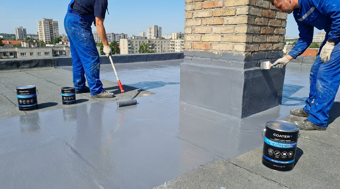 ROOF-COAT Silikon-Dachabdichtung